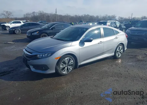 2018 Honda Civic Ex-L z USA, uszkodzony, nr VIN 2HGFC1F71JH642625